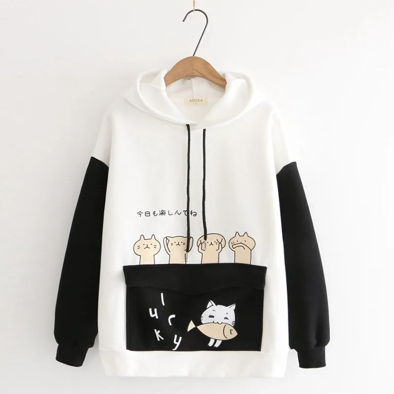 Kawaii Kitty Hoodie