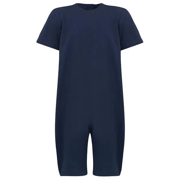 Kaycey Secret Zip Back Jumpsuits - Short Sleeve / Knee Length (Adults)
