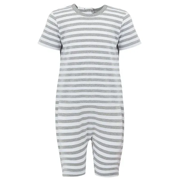 Kaycey Secret Zip Back Jumpsuits - Short Sleeve / Knee Length (Adults)