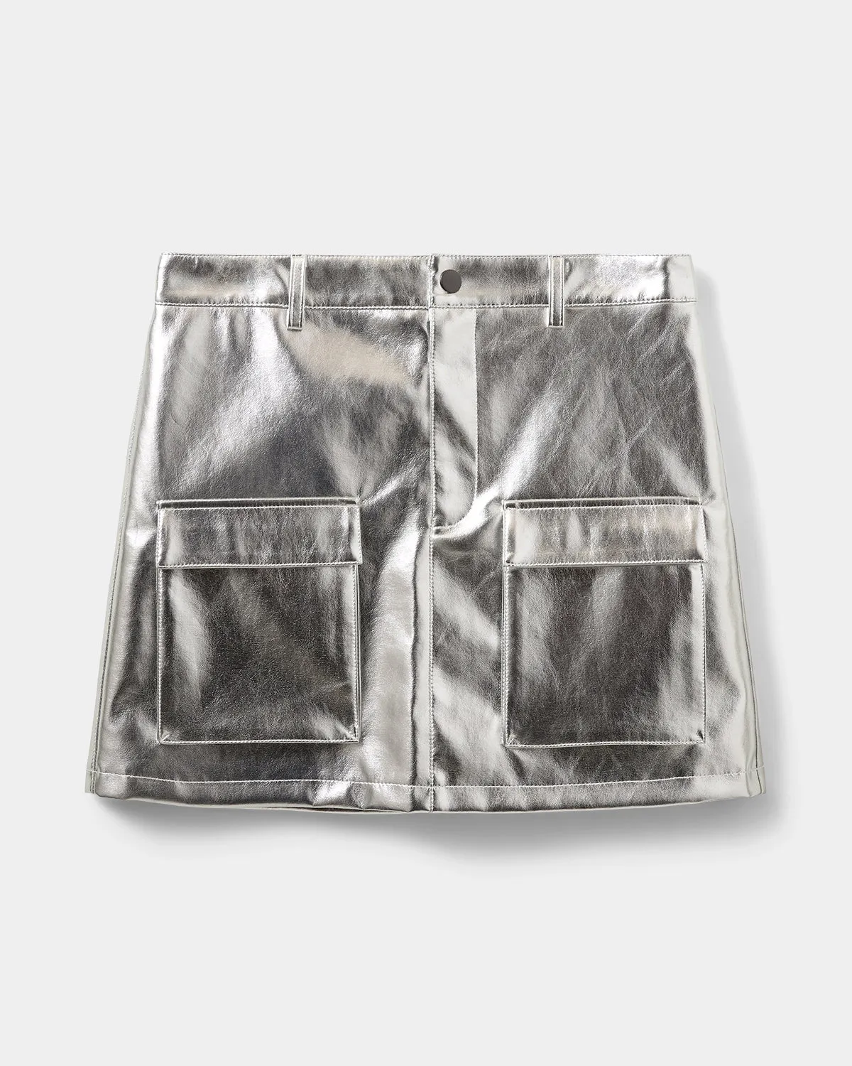 LARASW SKIRT - Silver