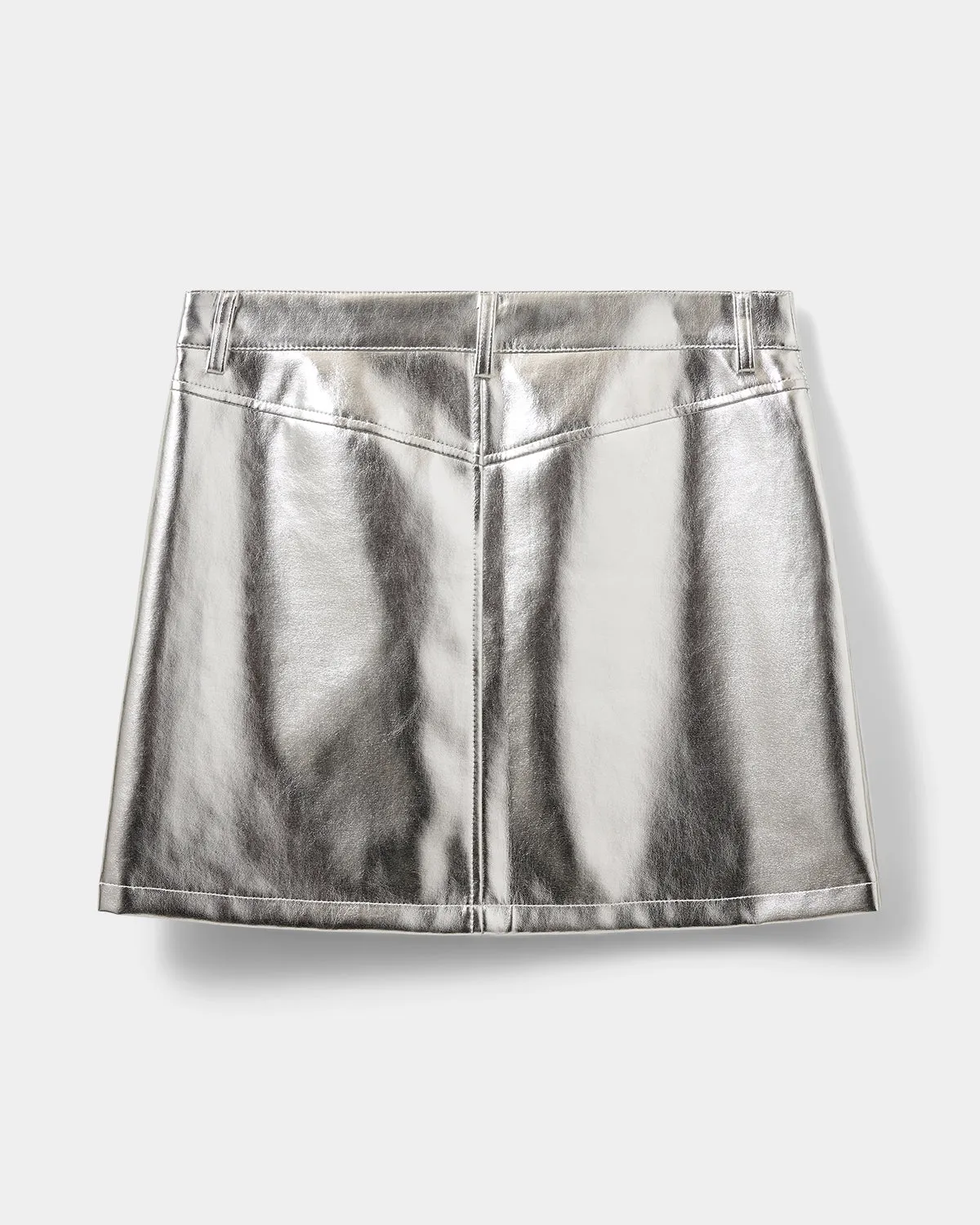 LARASW SKIRT - Silver