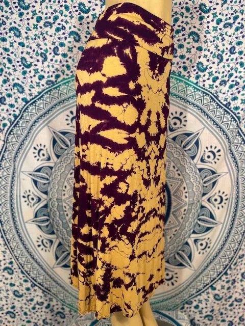 Large SheMakesShirts Long Skirt #3 (Reverse)