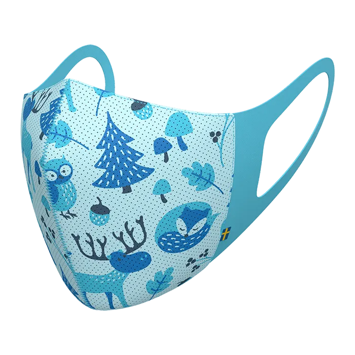 Lite Air Mask - Wild Blue