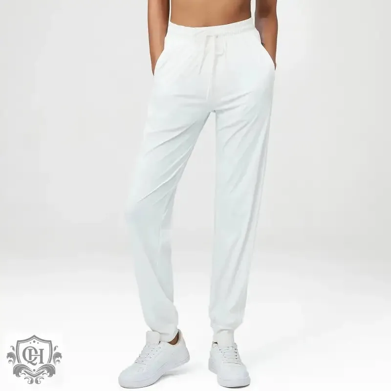 Mid Waist Nylon Sports Pants