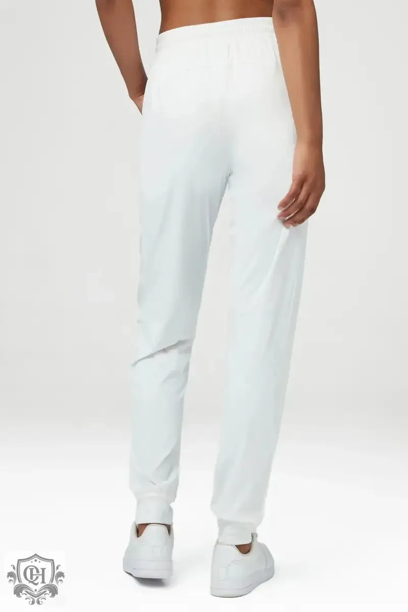 Mid Waist Nylon Sports Pants