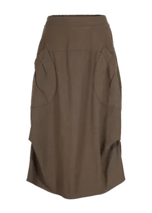 Milwaukee Mills Skirt Khaki