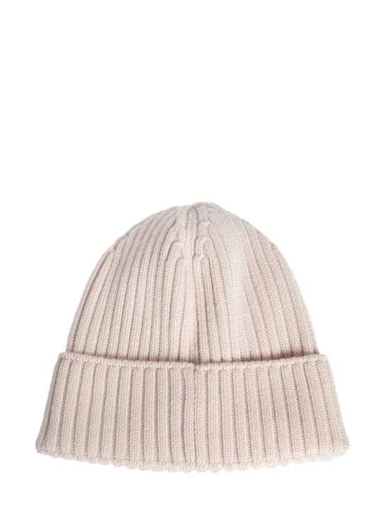 Moncler   Logo extrafine wool beanie 