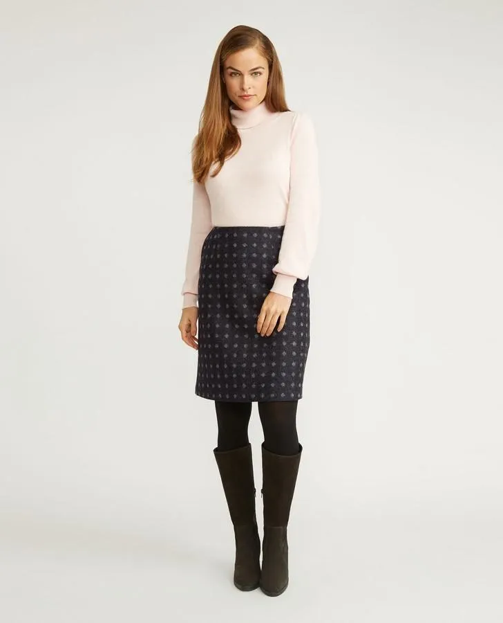 Moons Wool Geo Spot Skirt