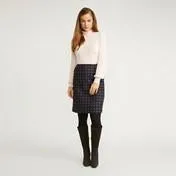 Moons Wool Geo Spot Skirt