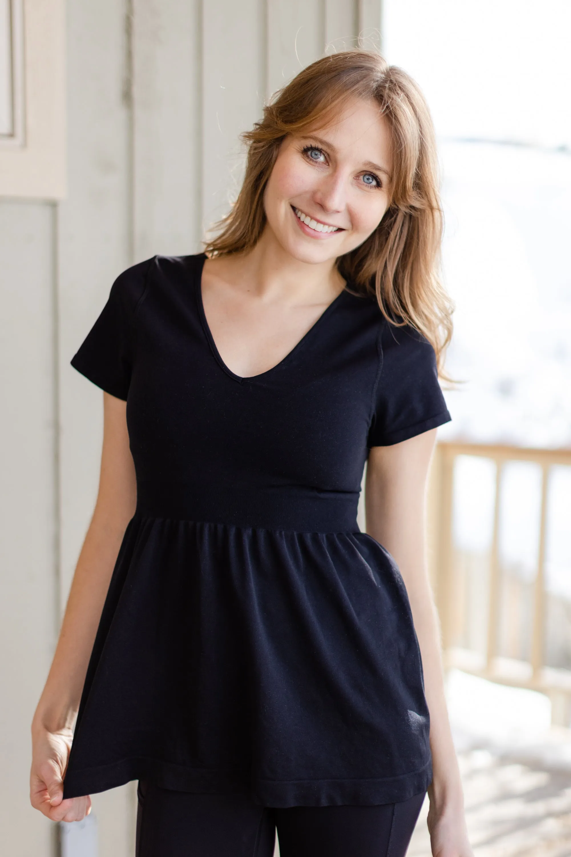 No Limbits Adaptive Women's Black Sensory Blouse