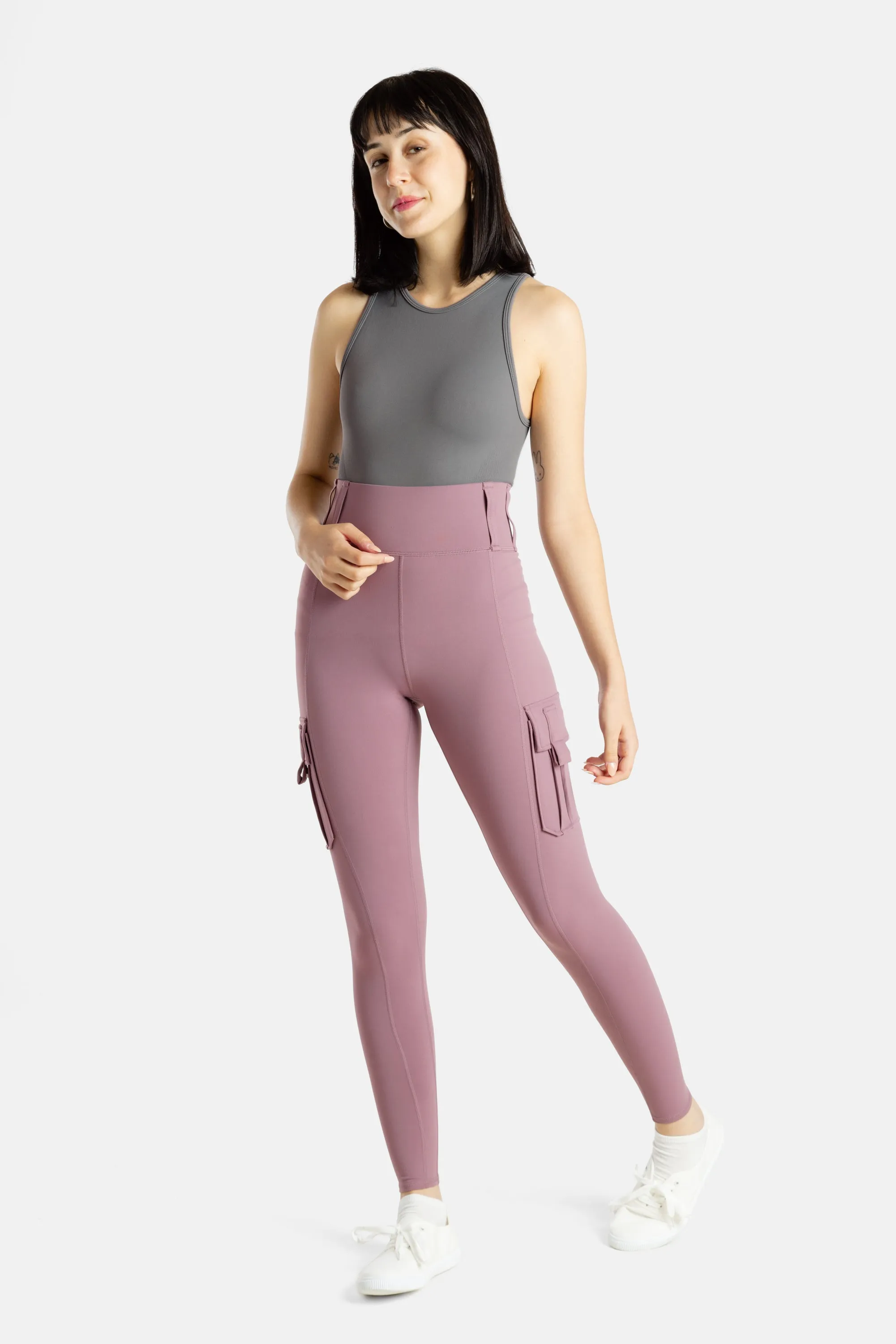 No Limbits Adaptive Women's Mauve Limited Dexterity Legging