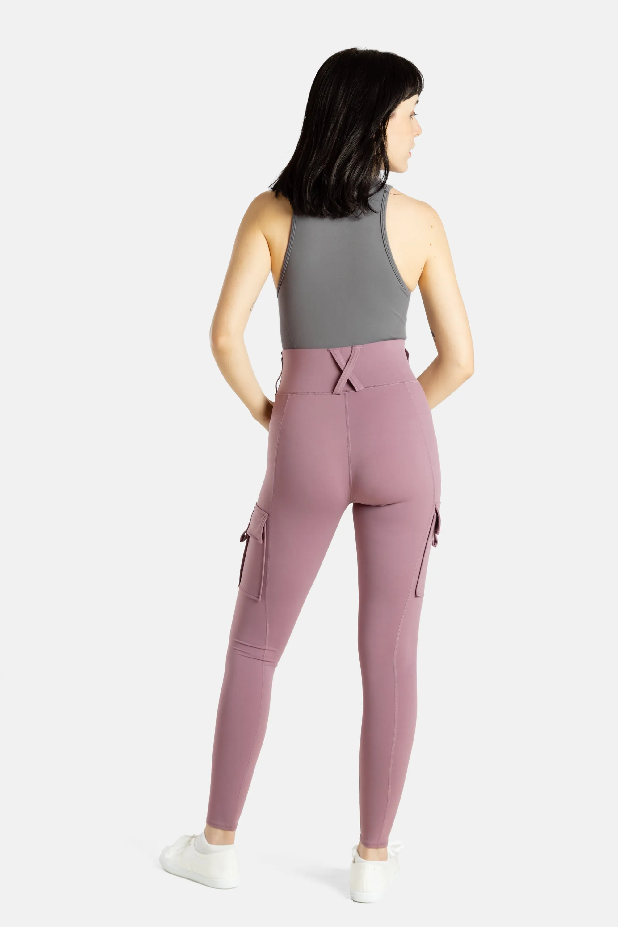 No Limbits Adaptive Women's Mauve Limited Dexterity Legging