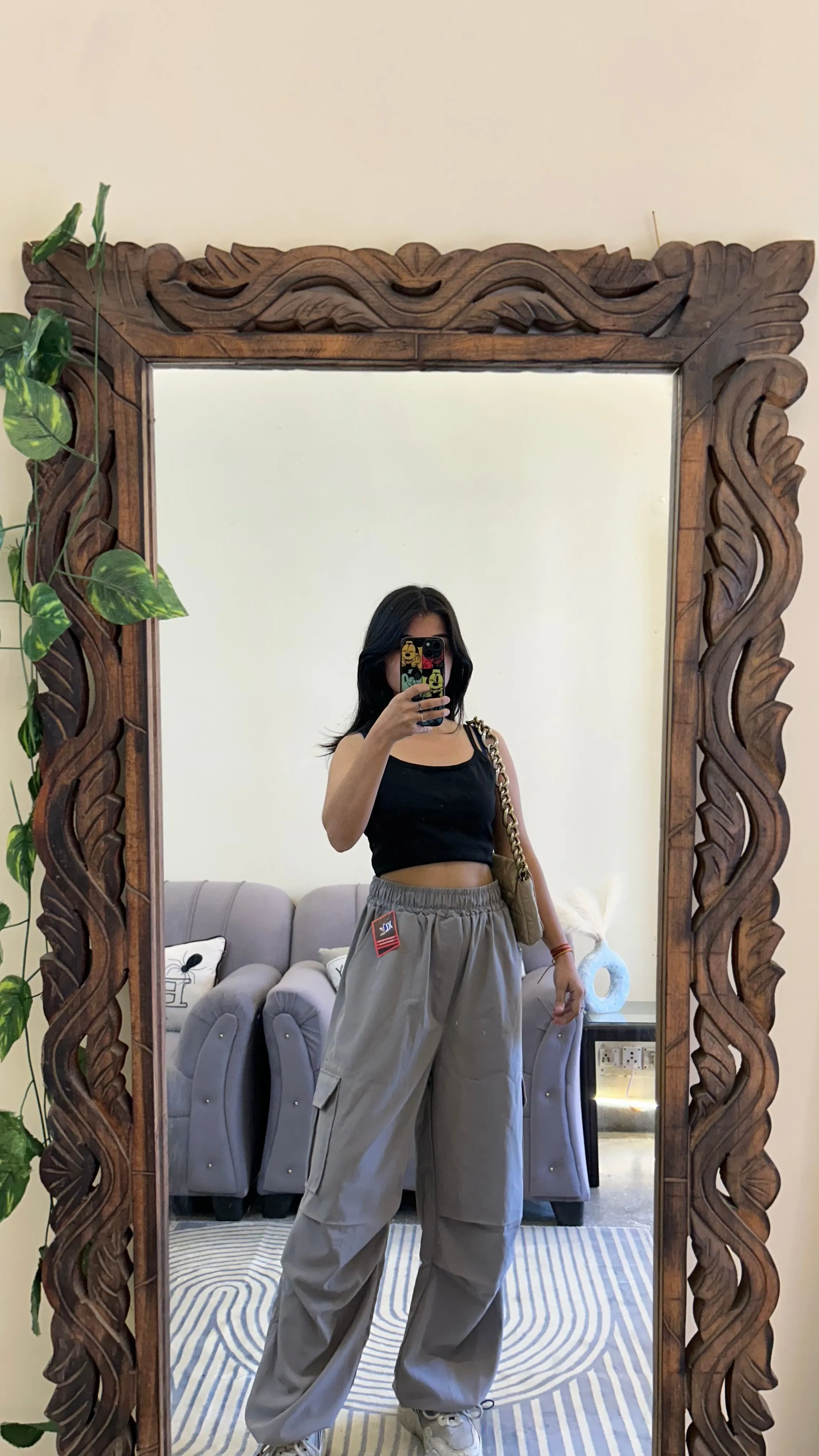 Parachute pants 26-28 waist/l:39