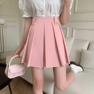 Pink Pleated Skirt  PL52352