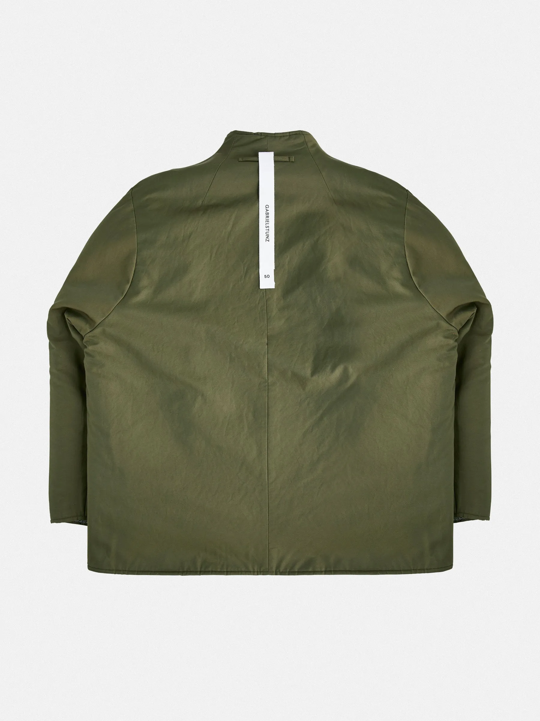 Reversible double face coat