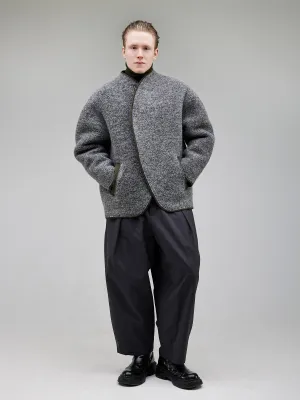 Reversible double face coat