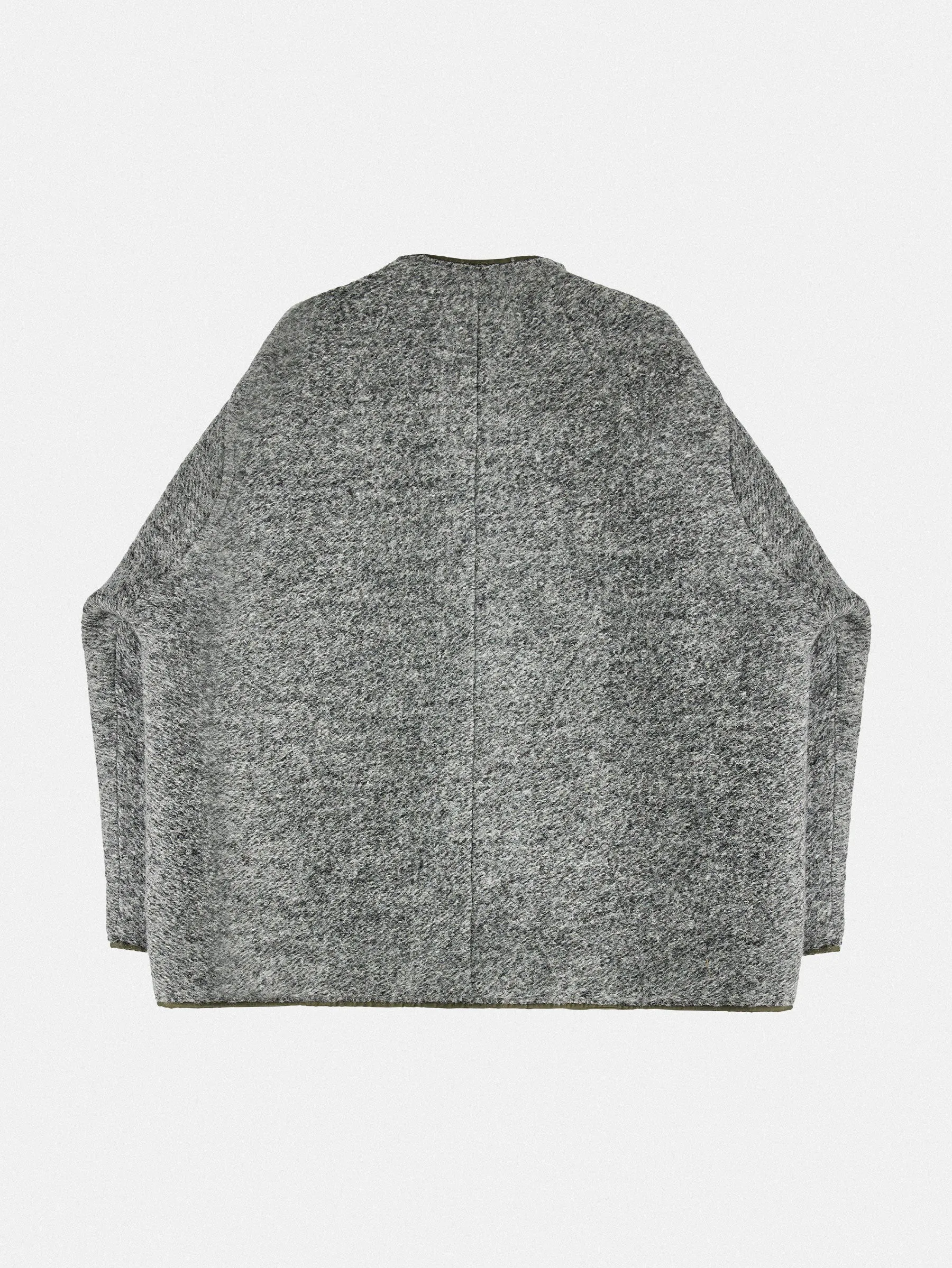 Reversible double face coat