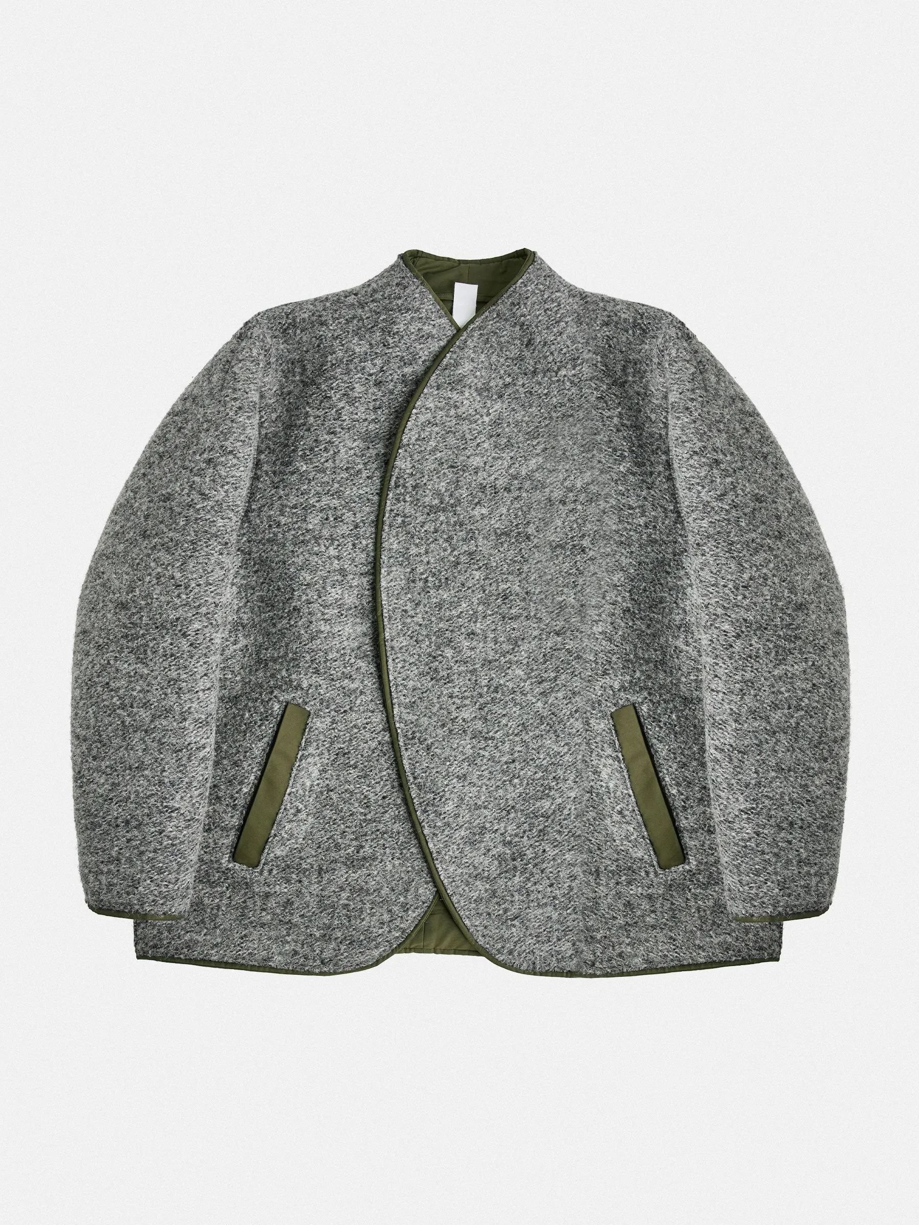 Reversible double face coat