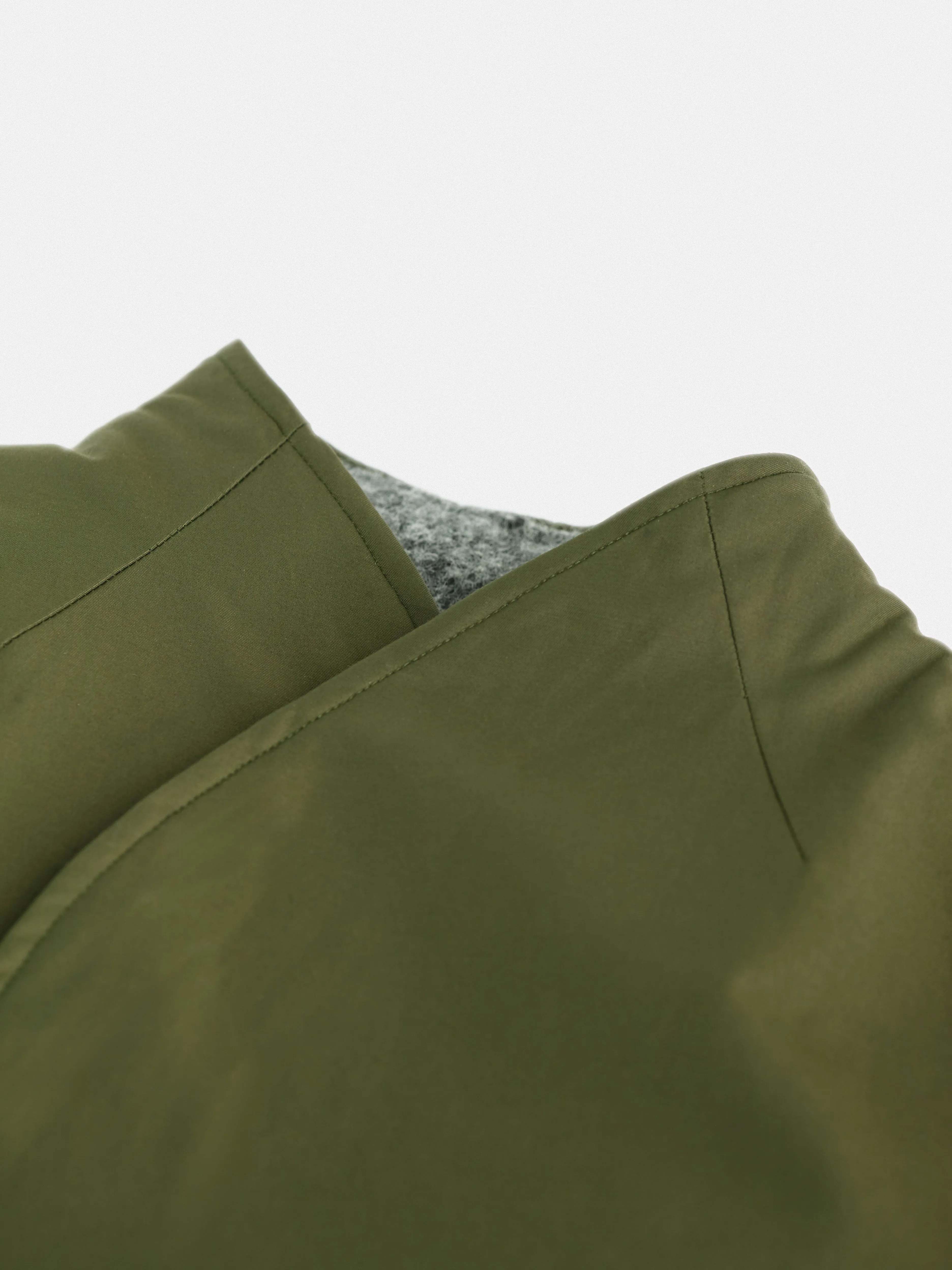 Reversible double face coat