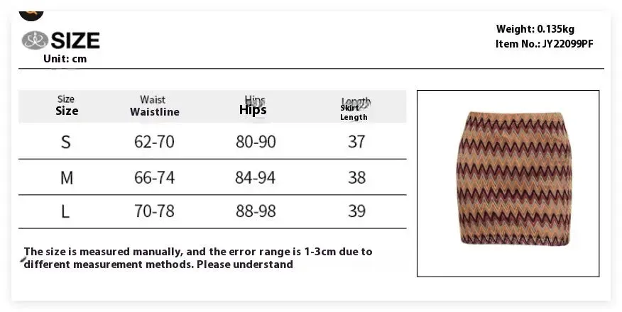 Ripple Knit Hip Skirt