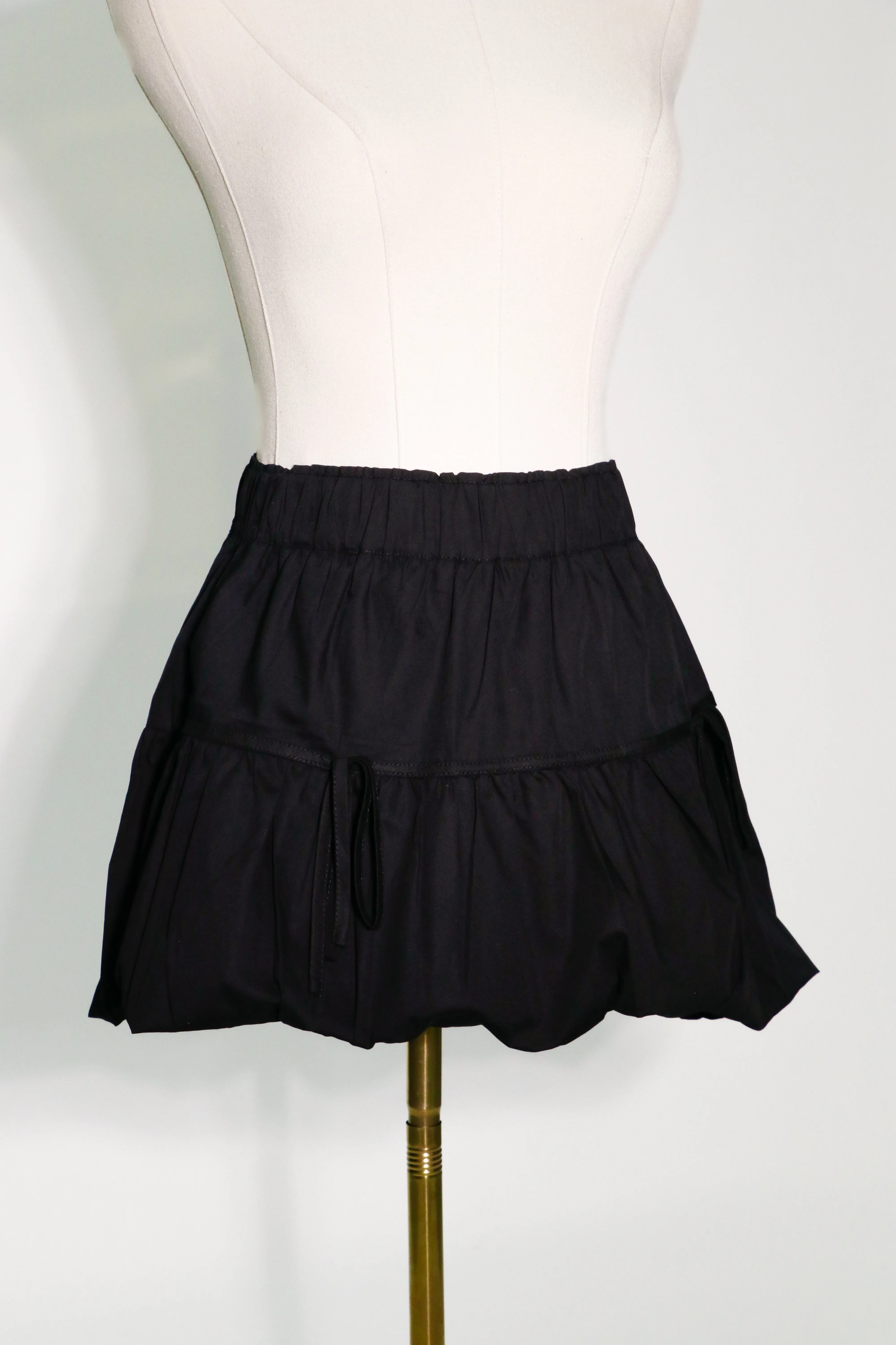 ruffle bow decor skirt
