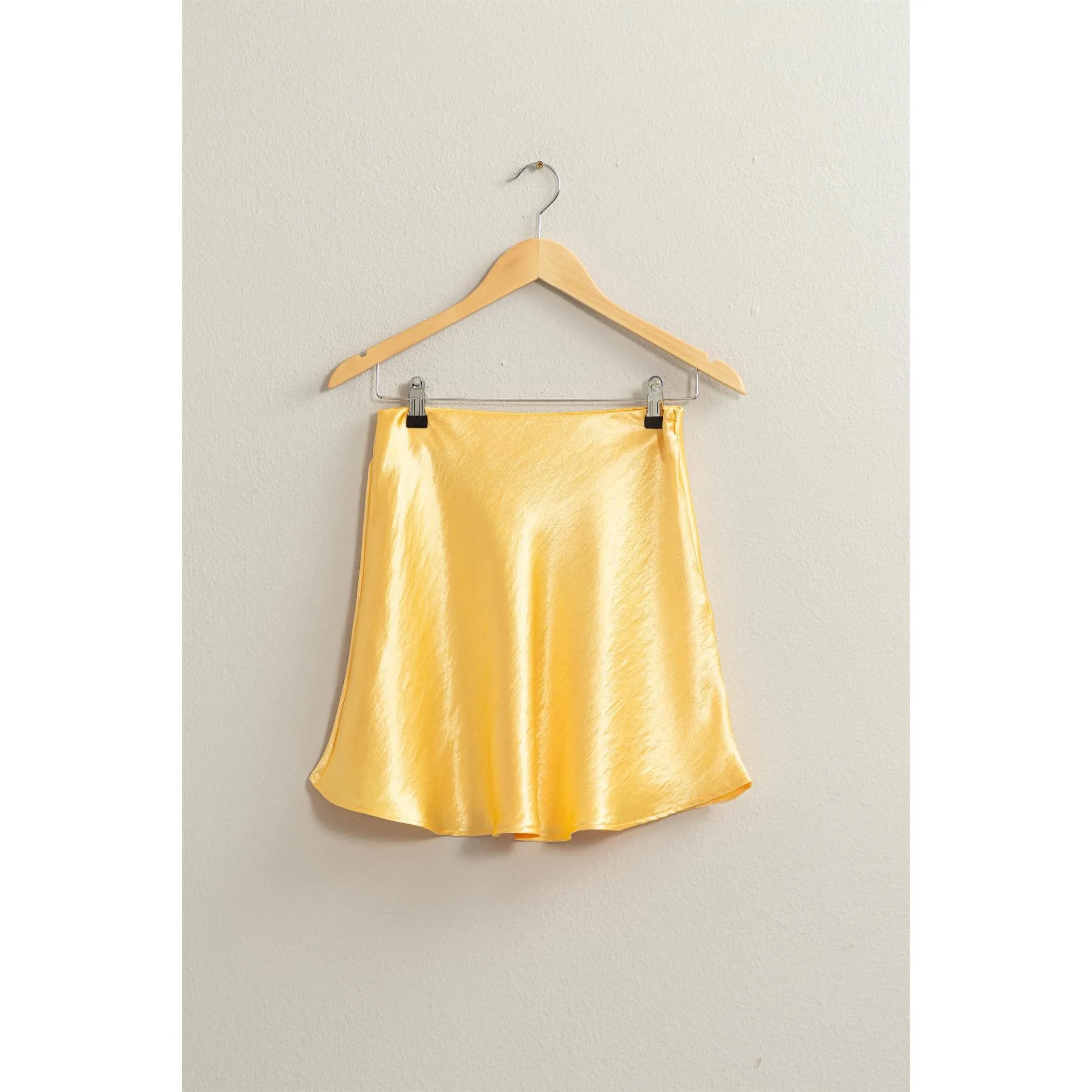 Satin Skater Mini - Pineapple