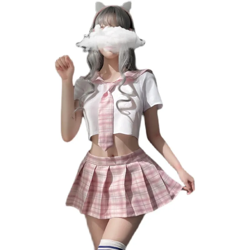 Sexy cute JK suit jacket   short skirt PL51777