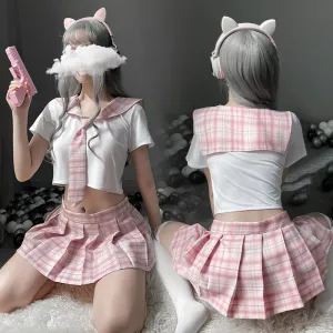 Sexy cute JK suit jacket   short skirt PL51777