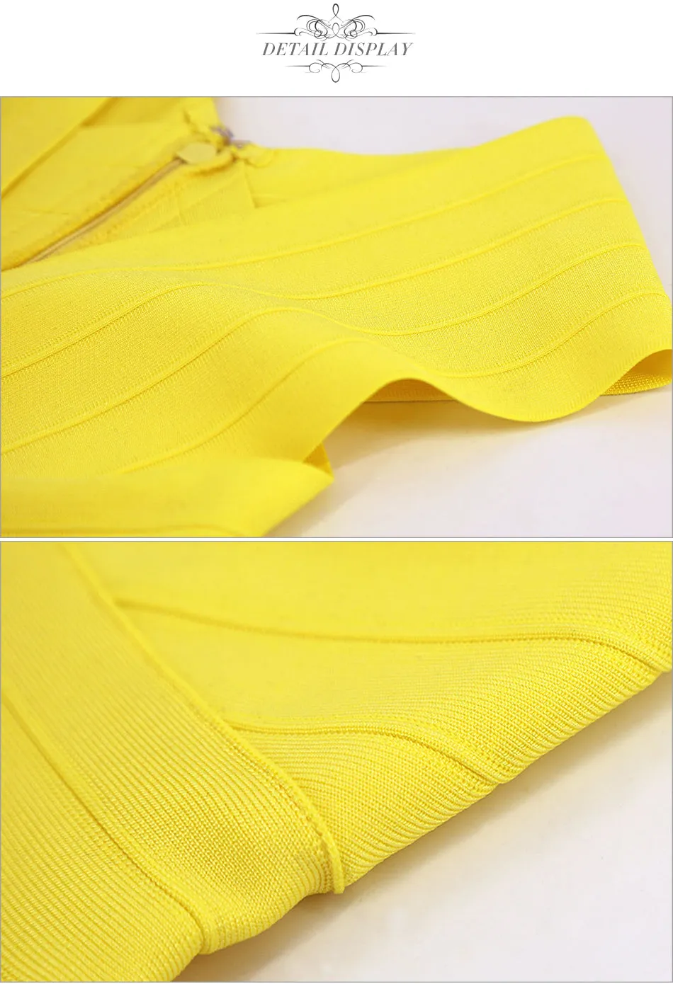 Sexy Yellow Sleeveless  V Neck Woman Maxi Dress