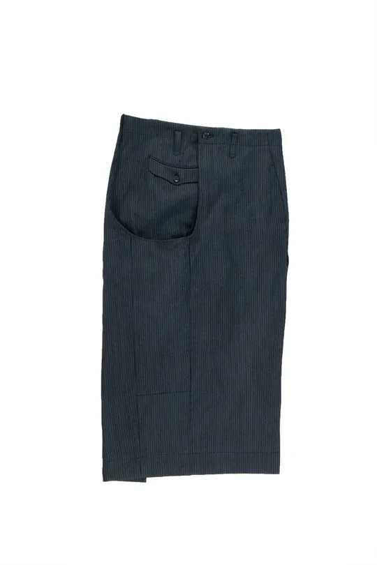 Slanted skirt - wool