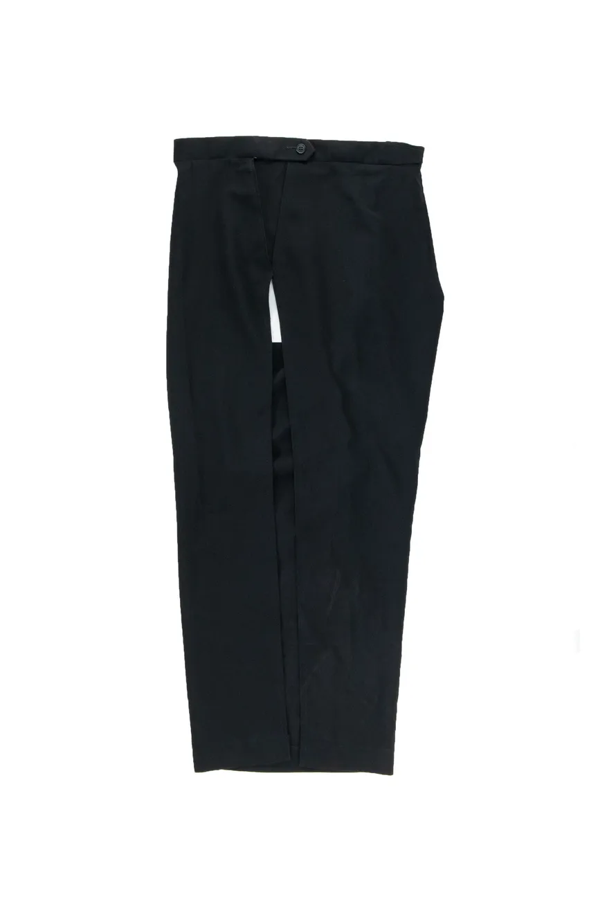 Slanted skirt - wool