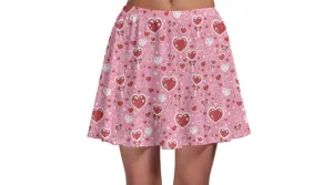 Sweet Feelings pink skater skirt [made to order]