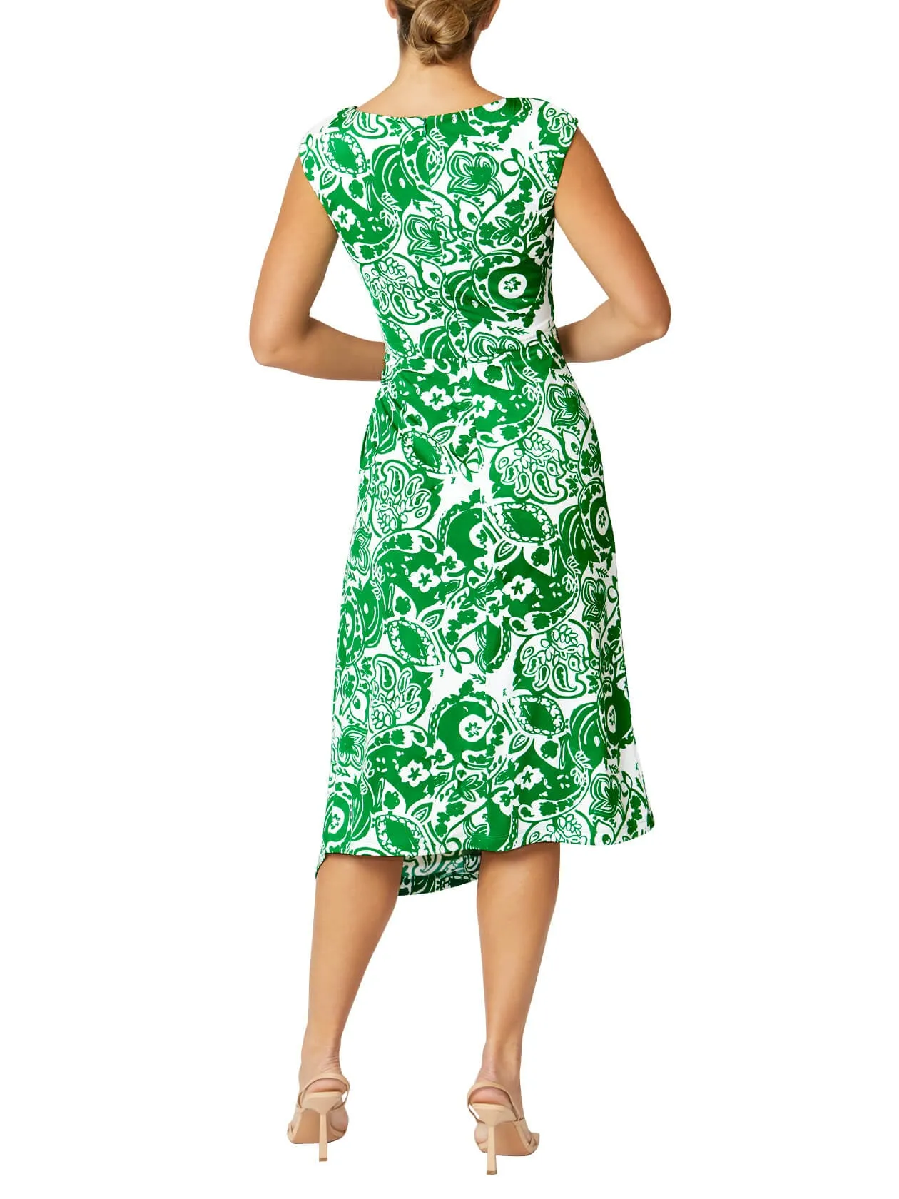 Tiffany Paisley Jersey Dress