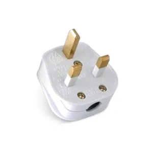 Top Plug White 13Amps TR Range