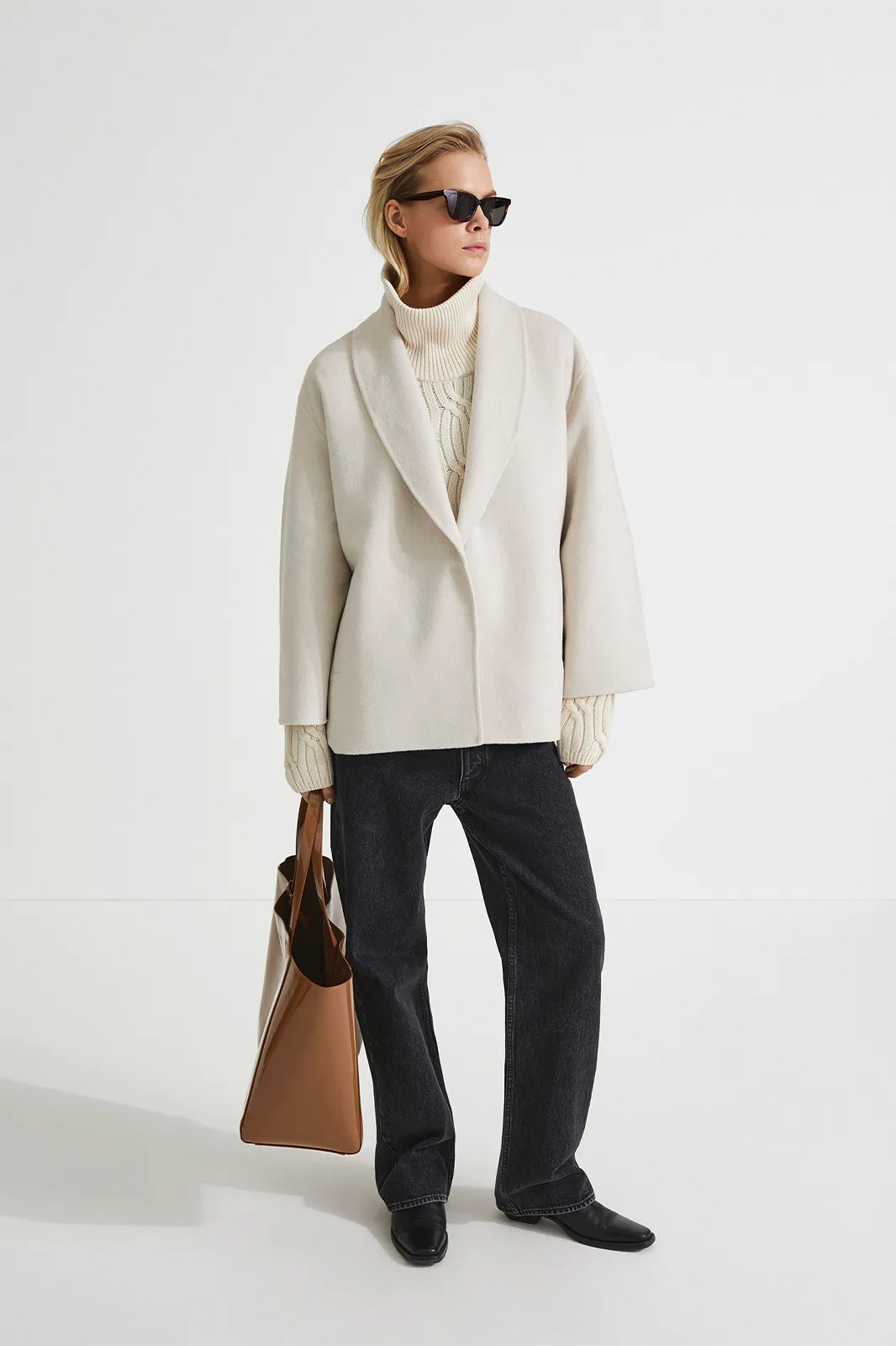 TULLE JACKET - CREAM