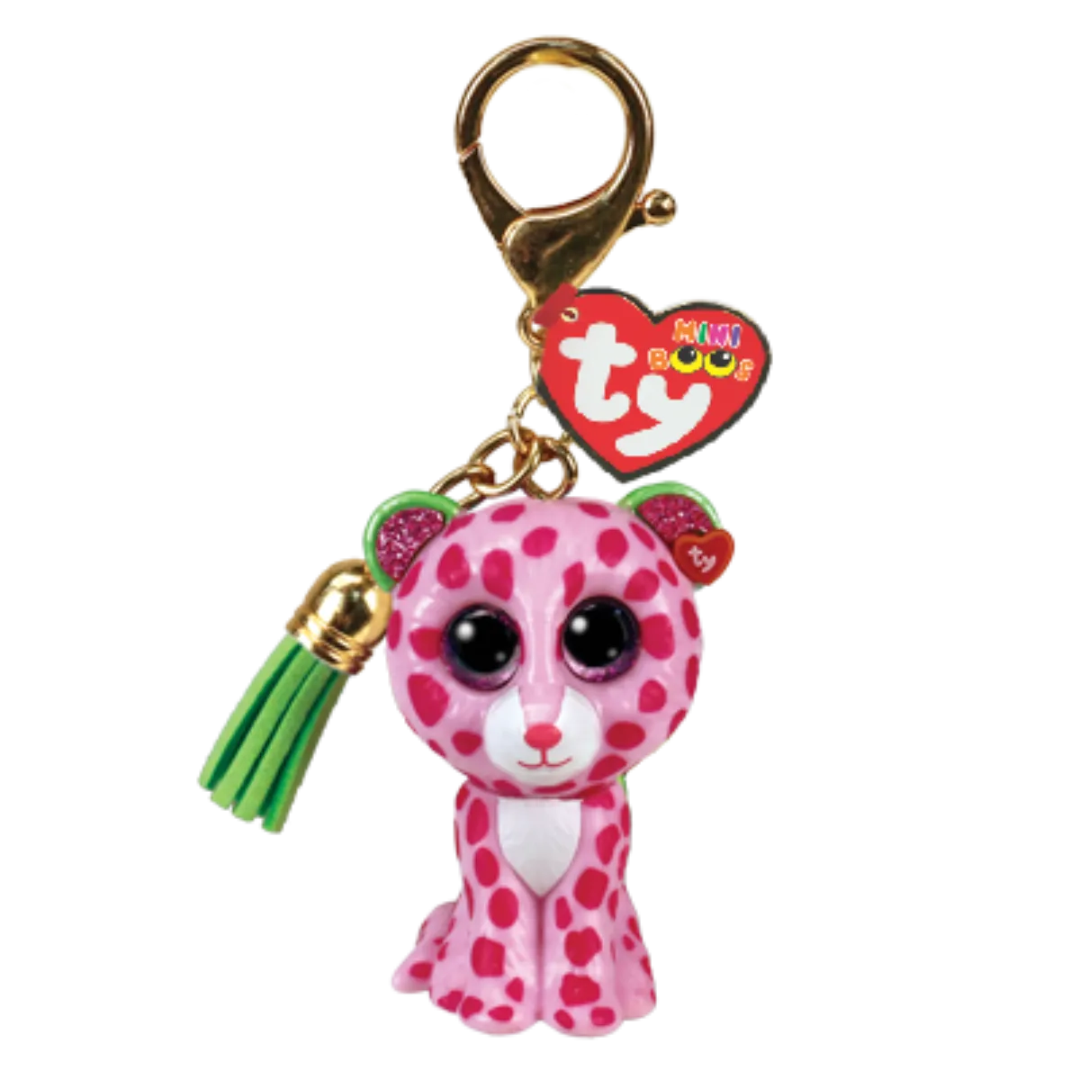 Ty Mini Boos Clip - Glamour Leopard