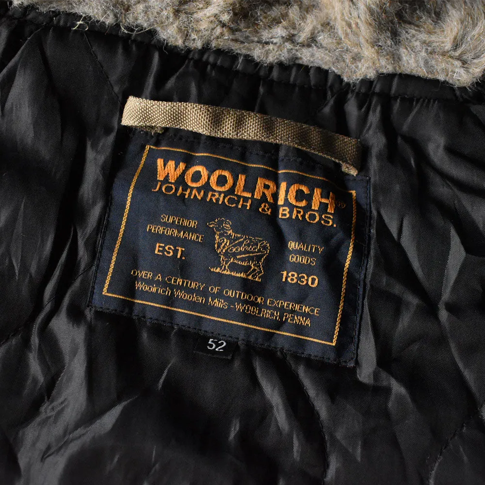 Woolrich N-2Bタイプ ミリタリー フライトジャケット 240209