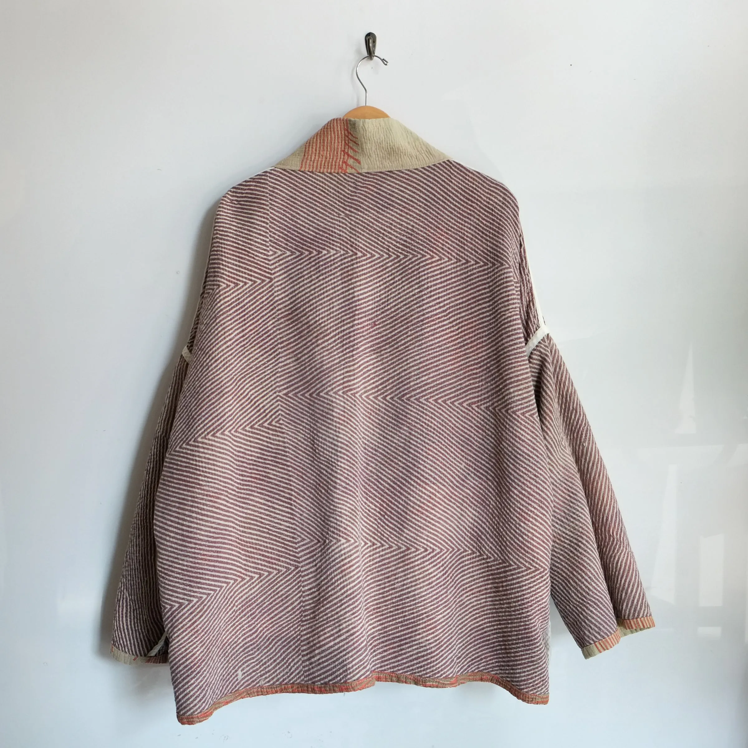XXL Khaki with Unraveling Threads Anoushka Jacket LM136